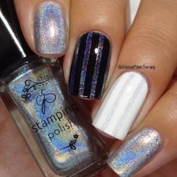 Holo 03, Stamping neglelak, Clear Jelly Stamper